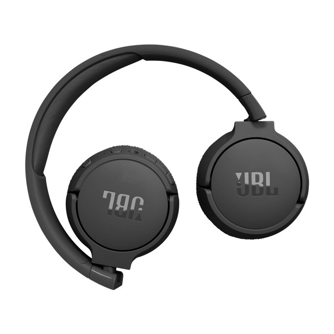 JBL Tune 670NC - Black - Adaptive Noise Cancelling Wireless On-Ear Headphones - Detailshot 1 image number null